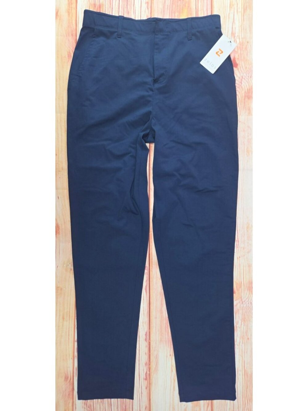 Zelos Mens Navy Blue Chino Pants Size 32X32 NWT